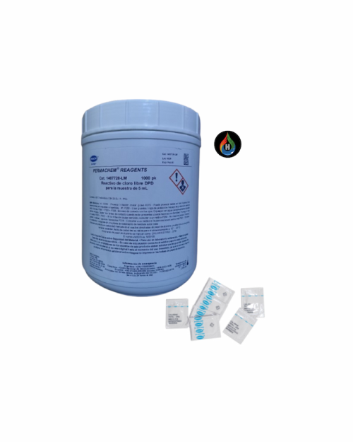 dpdhach_hydrospa DPD 1 sobres para medir cloro libre HACH